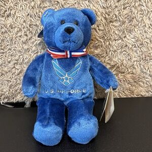 2004 Holy Bears US Air Force Plush Bear Military Bear Stuffed Toy w/ MINT Tags
